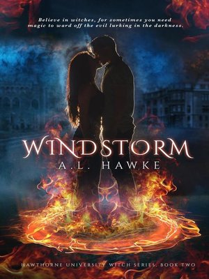 cover image of Windstorm: the Hawthorne University Witch Series, #2